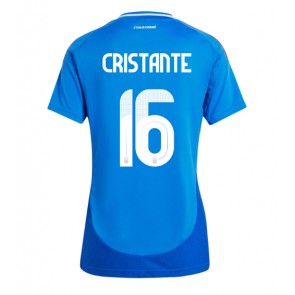 Italien Bryan Cristante #16 Replika Hjemmebanetrøje Dame EM 2024 Kortærmet